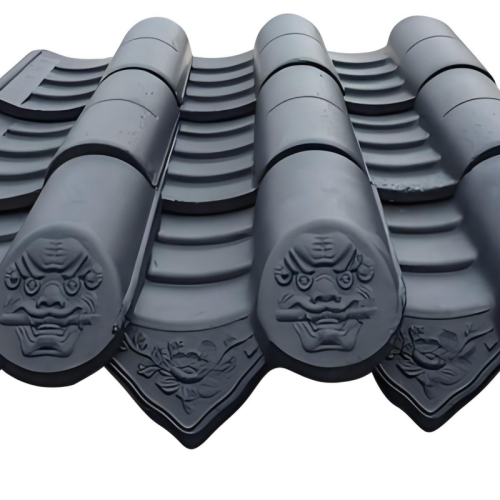 প্রাচীন নীল ছাদের টাইলস