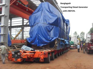 Scheuerle inter combi trailer modular