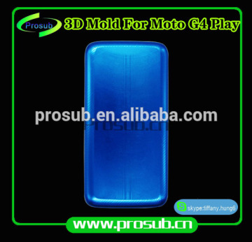 3D sublimation mobile phone case cover plastic injection mould for Prosub-MOTO G4 PLAY