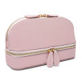 Double-deck jewelry Storage elegant cosmetic bags