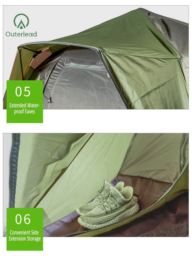 Double Layered Square Camping Tent 4 Jpg