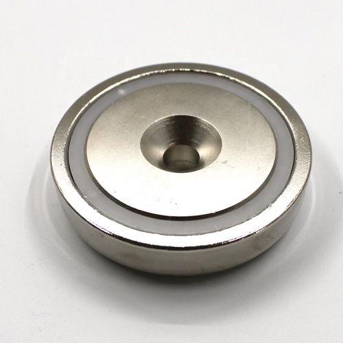 D60 countersunk hole neodymium pot magnet