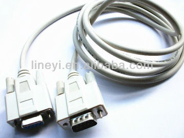 DB9pin serial cable for RS232 port DB9pin to DB9pin