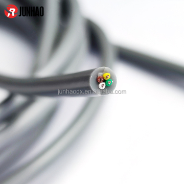 Cavi flessibili a 4 core con filo FEP 22AWG, 24AWG e 26AWG in colore grigio con rivestimento in silicone