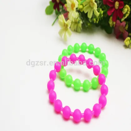 Custom Silicone Tie Dye Fortune Bracelets