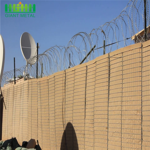 Militaire zand Hesco muur Hesco barrière