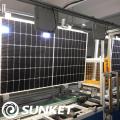 Módulo fotovoltaico 9BB painel solar de meio corte 360w