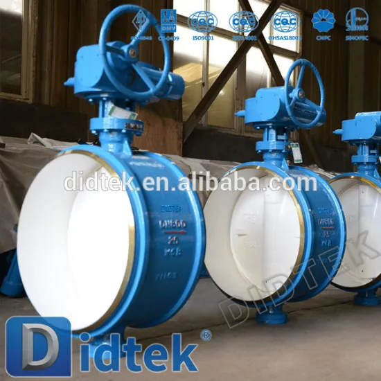 Didtek DIN Butt Welded Butterfly Valve