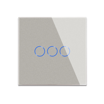 Bingoelec Tuya 3 Gang 1 Way Smart Home Italian Electrical Wall Light WiFi Touch Switches