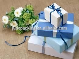 2016 printed gift wrapping paper with high quality Art paper boxes