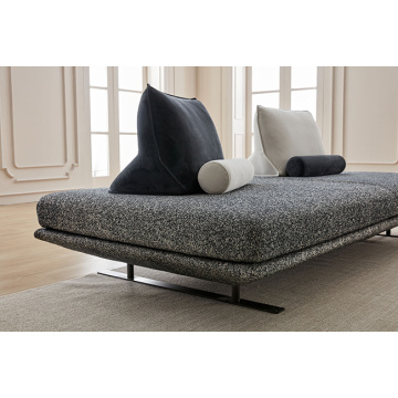 Modern 3 Seater Fabric Sof Nice Quality Square Multiple Seaters Sofas Factory