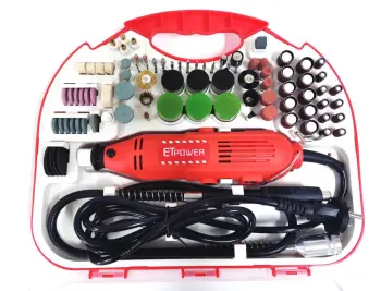 180W Electric Mini Straight Die Grinders Machine with kinds of Die Grinder Accessories Kit