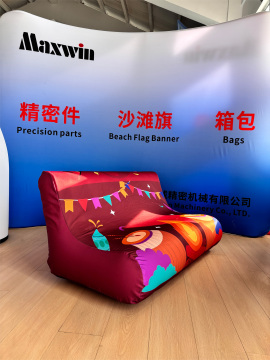 Diseño de sillón inflable de moda