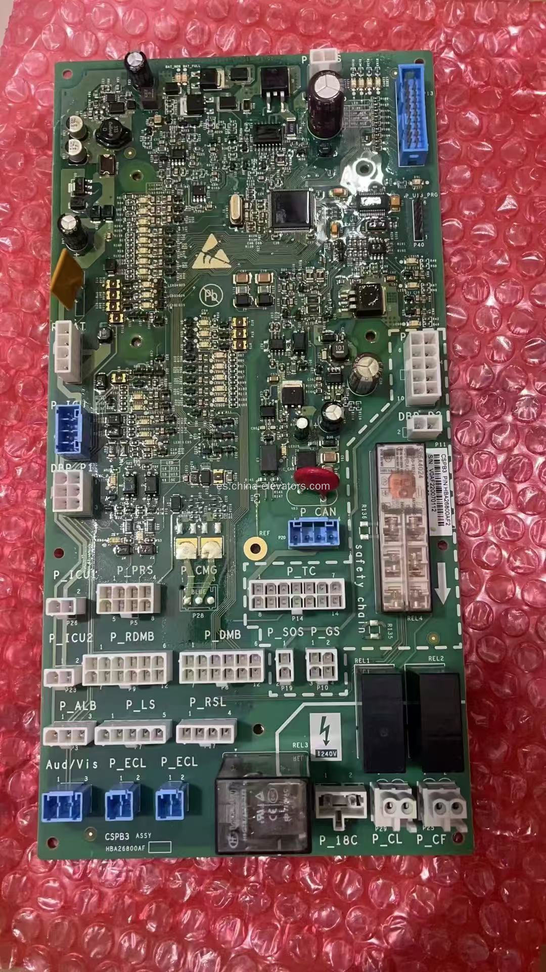 Conjunto de PCB HBA26800AF1/AF2 CSPB3 para ascensores OTIS