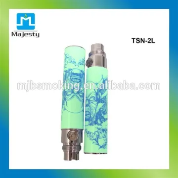 MJB New Style Magic Effect TSN-2L Battery Electronic Cigarette Long Battery with CE ROHS