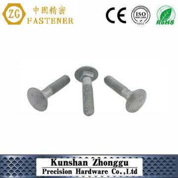 Round Head square neck carriage bolts dip galvanized