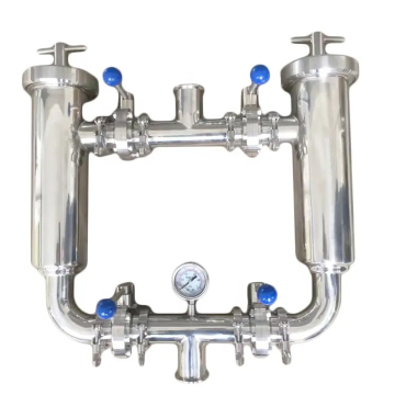 Milchmilch Edelstahl 304 316L Duplexfilter