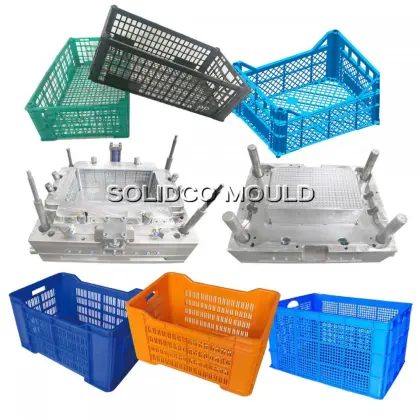 Crate Mould Plastic Injection Mold