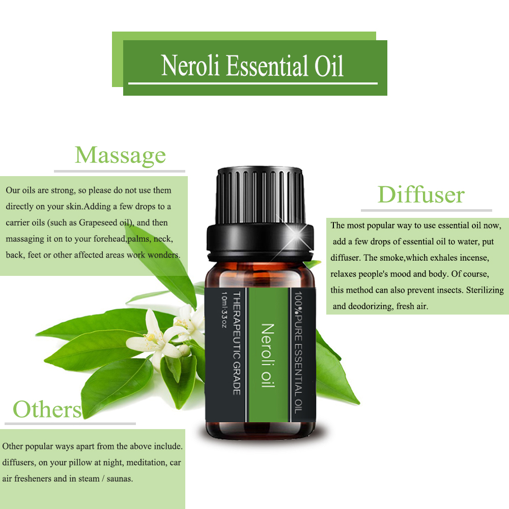 High Quality Fresh Natural Pure Neroli Essential Oil