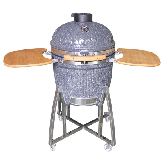 Auplex Kamado BBQ Manufacturer Charcoal Outdoor 21 Inch Camping Ceramic Grills
