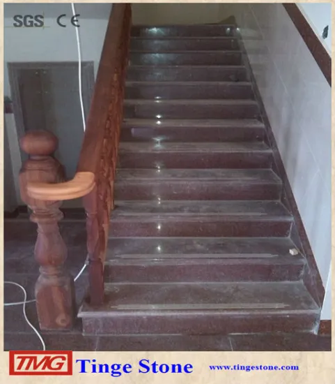 Granite stairs