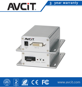 Maximum Transmission Distance 25km, 1.65Gbps Video Signal, DVI Extender Over Optic Fiber