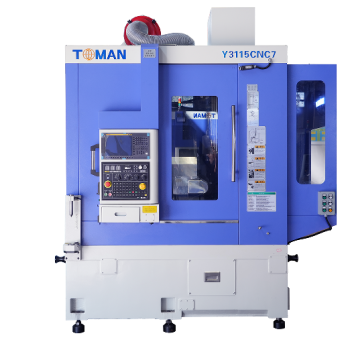 Toman gear hobbing machine Y3115