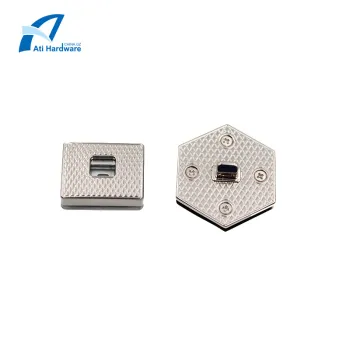 Latest Design Handbag Hardware Decorative Lock Accessories