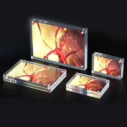 Vintage Rotating Acrylic Picture Frame for Fujifilm Instax Mini