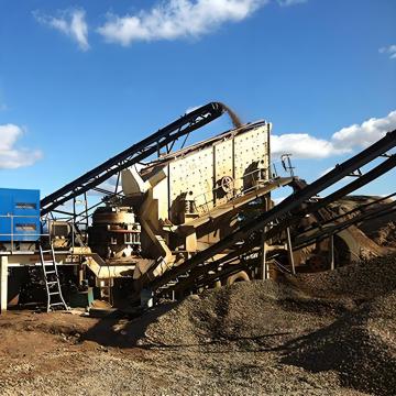Cone Crusher Sand and Gravel Crushing Production Line 100t/h to 300t/h