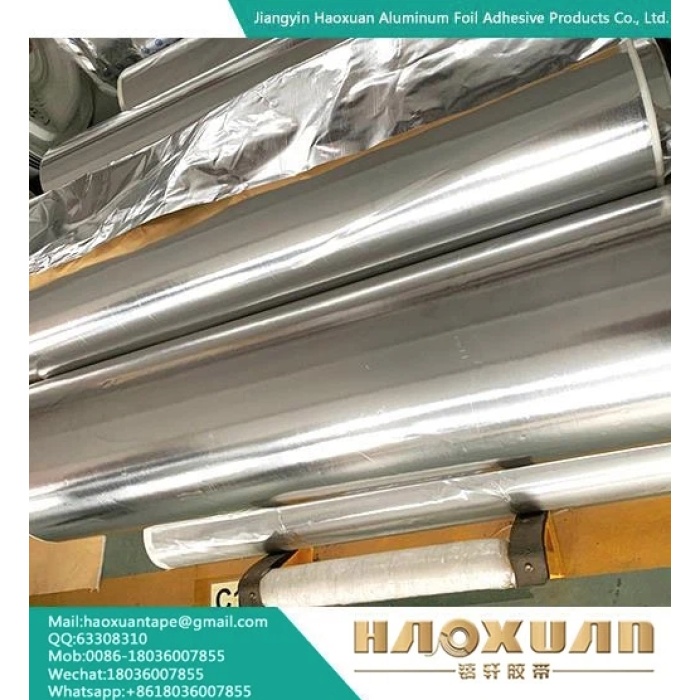 Ruban de tissu en fibre de verre en papier d'aluminium en aluminium