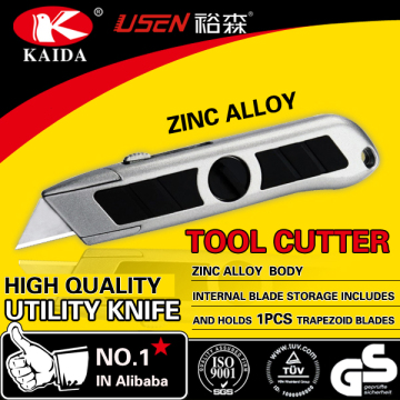 3pcs Trapezoid blades utility knife Zinc alloy utility knife