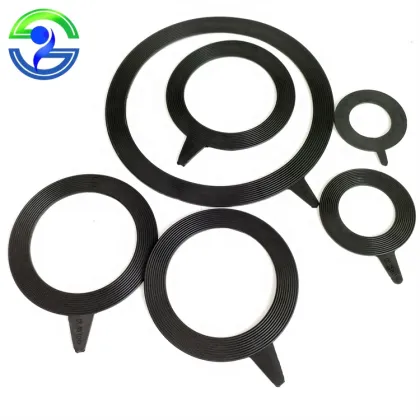 Custom Molded Rubber Flange Gaskets for Pipeline Industries