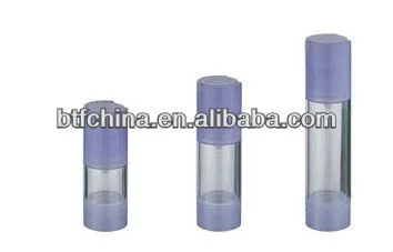 cosmetic airless bottle for purple