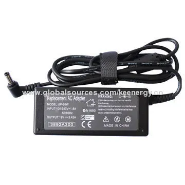 Original for Asus/Liteon/Toshiba, 19V 3.42A Power Adapter 65W, ManufacturerNew