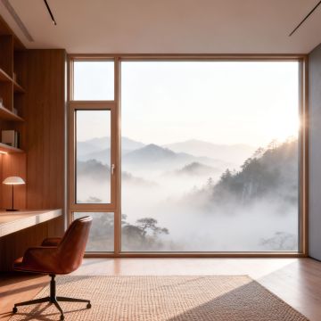 VIAUDIII Dual inward opening window