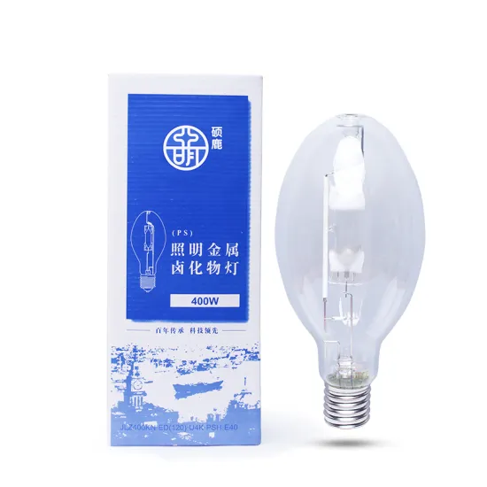 High-Quality 400W MH Elliptical White Light Metal Halide Lamp (HID Lamp)