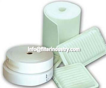 Environmental car air filter non-woven