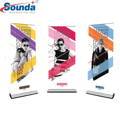 Standard Dimensions for Advertising Roll-Up Displays