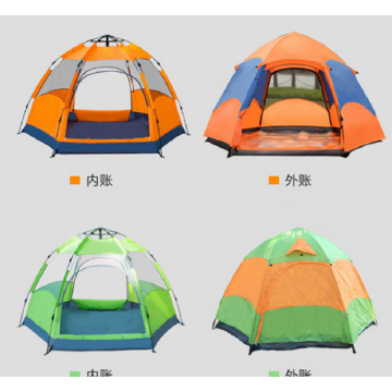 Однорушая двухслойная ручная палатка