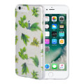 Groene blad achtergrond Waterdrop telefoonhoes voor IMD iPhone 6S Cover