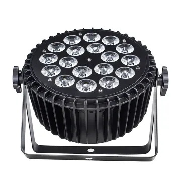 HUINENG 18PCS Waterproof LED Par Light for Outdoor Events