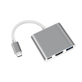 Type-C Hub To USB Charger 3.0 PD Adapter