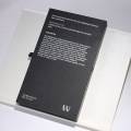 Пользовательский ультрафиолетовый ящик для ресниц для ресниц бумаги бумаги