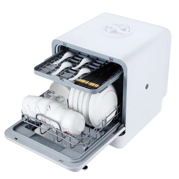 Tabletop dishwasher machine automatic stainless steel countertop  portable smart mini dishwashers  for home
