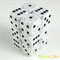 Custom Color Speckled Six Sided Dice 16MM