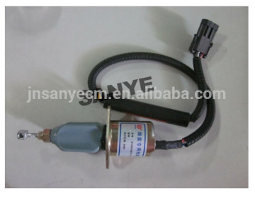 weichai wd615 engine spare parts / stop solenoid valve 612600180175
