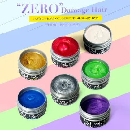 PURC Disposable Hair Cream Universal Men Styling Pomade Compact Stained Hair Styling Wax Men Styling Products