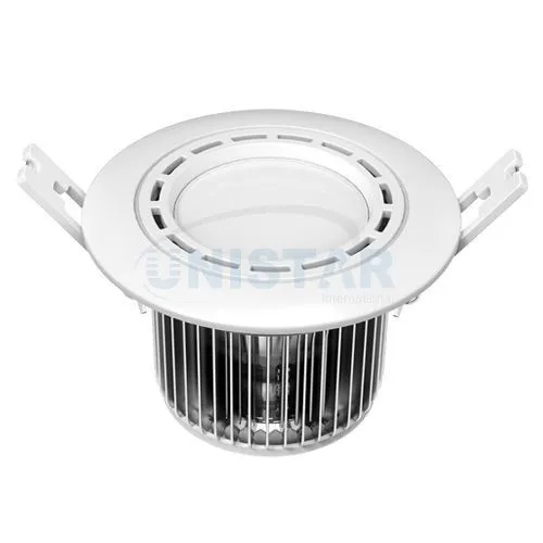 High Lumen 7 Watt Recessed Led Downlight , Ceiling Downlights With Cool White Lights