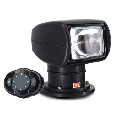360 stopni zdalny sterowanie morskim reflektem 100W dla jachtów i łodzi rybackich